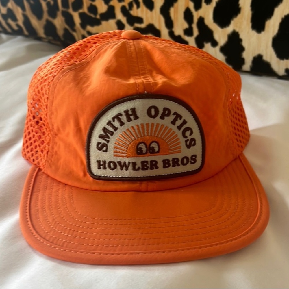 LOOKING FOR Howler Bros Smith Optics Orange Tech Mesh Hat